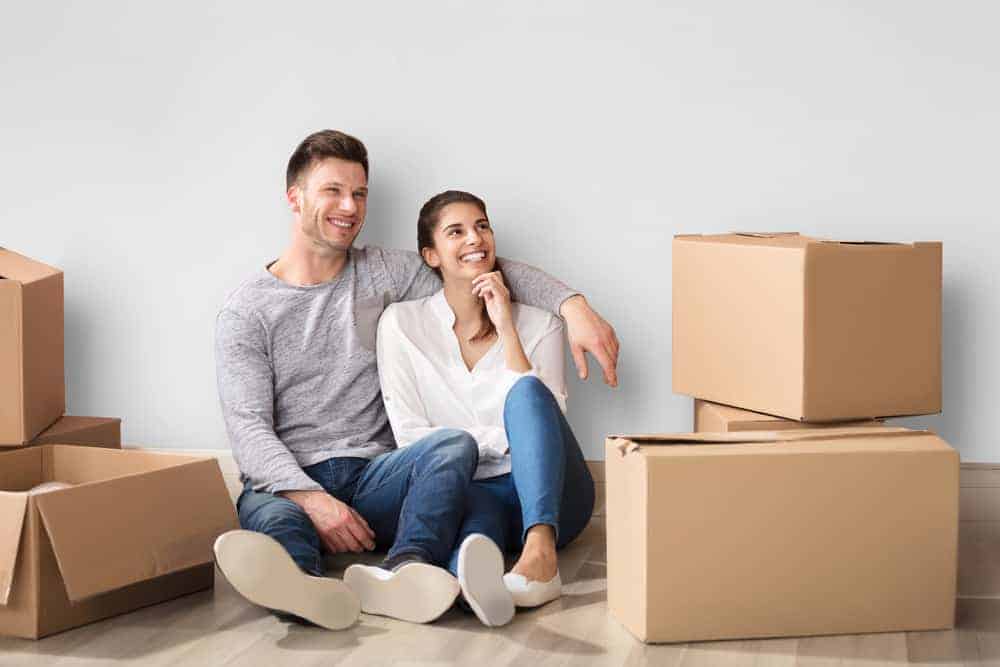 couple moving